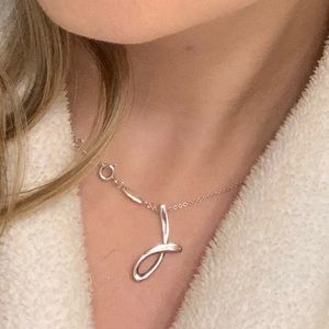 Tiffany & Co. Elsa Peretti® Letter "J" Pendant